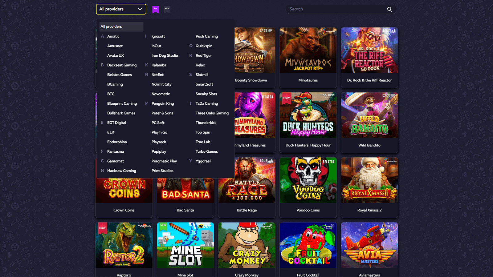 Izbor igara u kazinu Vavada u Srbiji